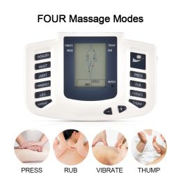 JR309 Electronic Pulse Massager Tens Ems Machine Electrical Nerve Muscle Stimulator Acupuncture Slimming Massager Pain Relief
