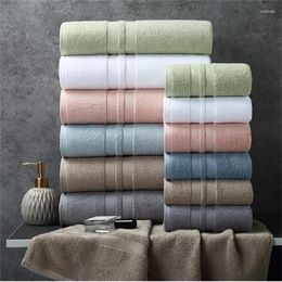 Towel Pure Cotton Bath Absorbent Adult Towels Solid Color Soft And Face Hand Shower 70x140cm