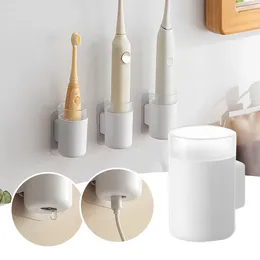 Kitchen Storage Wall Mounted Electric Toothbrush Holder Shelf Bathroom Toilet Rack Dish Drying Racks