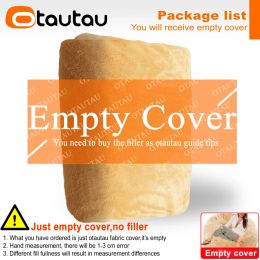 OTAUTAU 4/5ft Fluffy Faux Fur Bean Bag Pouffe Cover Beanbag Sofa Bed Lounger Couch Corner Seat Puff Lazy Chair Recliner DD003