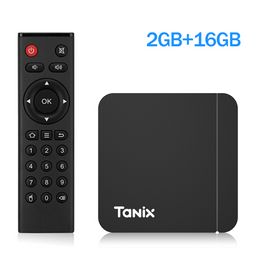 Original Tanix W2 TV Box Android 11 Amlogic S905W2 2G16G 4G 32G 64G TVBOX 3D AV1 BT 2.4G 5G Wifi 4K HDR Media Player Set Top Box