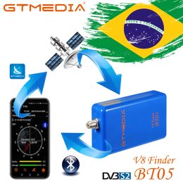 GTMEDIA Satellite Finder V8 Sat Finder BT05 BT03 Better Than Satlink Ws-6933 6906 For Android Los Satfinder TV 1080p Bluetooth