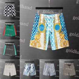 Fashion Mens Beach Shorts Pants Designer Swimming Trunks Hawaiian Flower Printed Shorts