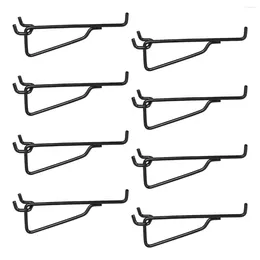 Hangers Peg Board Shelf Hooks 8PACK 6In Metal Utility Hook Set Organiser For Garage Workbench Art Craft Room Office