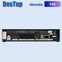 1PC 2023 Newest GTMEDIA V8X H.265 DVB-S/S2/S2X Satellite TV Receiver With CA Card Slot Support MARS IKS