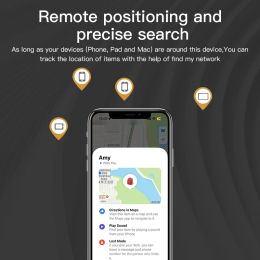 Tracker GPS con compatibile con Bluetooth intelligente per Air Itag tramite iOS Trova la mia app per individuare il portafoglio di schede iPad Keys Kids Dog ANTI LOST ALLARME