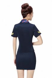 uniform SPA Clothing Recepti KTV Hotel Wear Wholesales Princ Massage Sexy Beauty Club Free Work Slim Overalls Ship q6Ow#