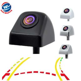 Car Intelligent Dynamic Trajectory Moving Guide Parking Line Rear View Reverse Backup Tracks Camera For Android DVD Monitor