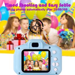 Children Kids Camera Portable Selfie Digital Video Recorder Camera with 32GB Memory Card Toy for Girls Boys Xmas Birthday Gifts