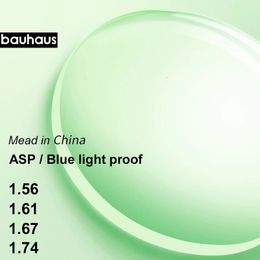 Aspheric Anti Blue Light Prescription Glasses Lenses Radiation Protection UV Protect Anti-Radiation 240320