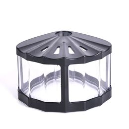 Stackable fan-shaped Fish Tank Compact Mini Fish Tank All-matched Decorative Cute Building Block Design Desktop Mini Aquarium