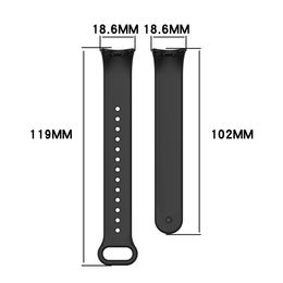 Strap for Xiaomi Mi Band 8/8 NFC Bracelet Silicone Wrist Miband 8 NFC Replacement pulsera correa Sport Strap for Mi Band 8