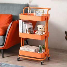 Kitchen Storage AOLIVIYA Baby Supplies Rack With Wheels Movable Floor-to-ceiling Multi-storey Bedroom Trolley Snack