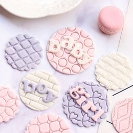 2024 Cute Fondant Cake Pastry Art Embossing Biscuit Cutter Mould Cake Decorating Supplies Fondant Decoration Tools Baking Tools for fondant