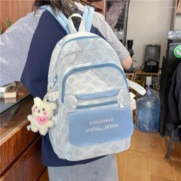 School Bags Fashion Backpacks Nylon Women College Backpack Anti-theft Shoulder Bag For Teenager Girls Backapck Female