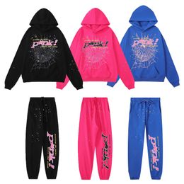 Spider Hoodie Designer Mens Sp5der Hoodie Young Thug Sweatshirts Pants Web Printed 555555 Graphic Y2k Tracksuit