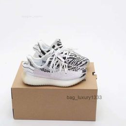 Toddlers Kids Shoes Boys Gilrs Children yeezey Sneakers Kid Trainers Sneaker Shoe Toddler Youth Baby Girls Outdoor Black Zebra Yeeziness 35 Yezziness 350 V2 S2 3 8L36