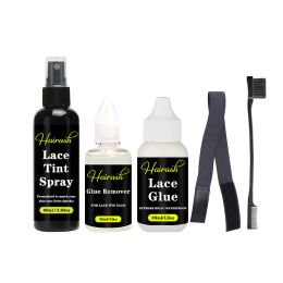 Lace Tint Spray Travel Suit With Lace Glue Waterproof Carried On The Plane Hair Wax Stick Glue Remover For Front Wigs