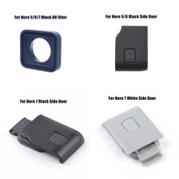UV Philtre Lens Side Door Cover USB-C Mini HDMI-compatible Port Side Protector for GoPro HERO5/6/7 Black/7 Accessories