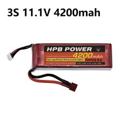 11.1V 4200mAh 45C 3S Rechargeable Battery 3S LiPo Battery 11.1V Li-Polymer Battery For RC Helicopters Car Boat RC Drone Battery