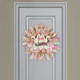 Decorative Flowers Easter Wreath Home Decor Door For Party Ornaments