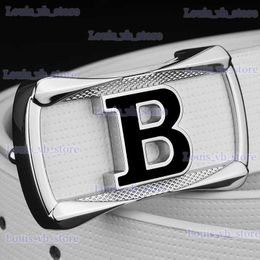 Belts High quality fashion B buckle men designers belt luxury brand genuine leather corset belt cowhide jeans white cinto masculino T240330