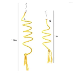 Other Bird Supplies Great Long Lasting Bite Resistant Lightweight Parrot Swing Toy Hanging Chewing Rope Climbing Decorative