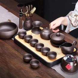 Teaware Sets Luxury Tools Tea Set Bowl Travel Accessories Infuser Tableware Portable Miniature Vintage Tazas De Te Home Decorationgs