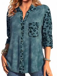 women's Plus Size Shirt Spring Chic Elegant Shirt For Chubby Women's Fi Shirt 61fh#