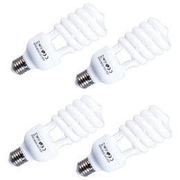 E27 45W x 4 PCS Video Light Photo Studio Bulbs 110-240V 5500K White Photography Light Daylight Lamp Photography Lighting