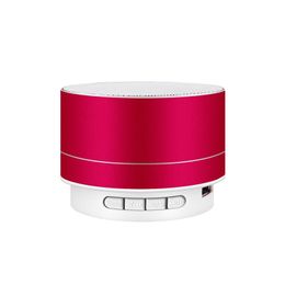 Mini Portable Speakers A10 Bluetooth Speaker Wireless Handsfree with FM TF Card Slot LED Audio Player for MP3 Tablet PC Dropshipping
