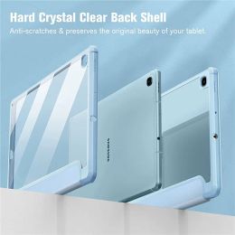 Obudowa odporna dla Samsung Galaxy Tab S6 Lite 10.4 cala 2022 2020 Pokrywa tabletka Tab S6 Lite P610 P613 P615 P619 Case S Pióro