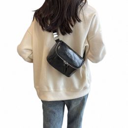 2024 Menger Bags Simple Casual PU Leather Saddle Bags Fi Single Shoulder Crossbody Bag Wide Strap Soft Leather 39uu#