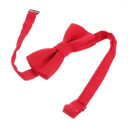 Dog Collars Adjustable Pet Tie Collar Red Spot Puppies Receive Flowers Bow Baby Small