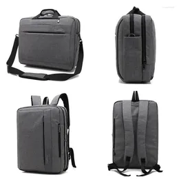 Backpack 15.6/17.3Inch Laptop Fashion Business Anti-theft Travel Shoulder Hand Bag Waterproof