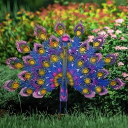 Garden Decorations Peacock Statue Supplies Ornament Art Sculptures Craft Handicraft Waterproof Perfect Gifts For Yard Decor