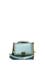 7A top fashion design women's classic hot mother bag Sheepskin material metal chain diamond Cheque clamshell bag Retro everything single shoulder crossbody bag