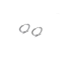 Hoop Huggie Earrings 18K Gold Authentic 925 Sterling Sier Fine Jewelry Mini Cz Set Wave Circle Hie Ear Bone Leverback Cg87957395323 Dr Dhhwy