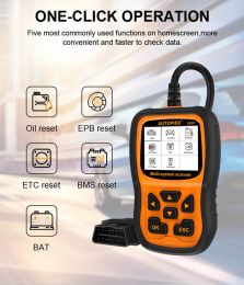 Autophix 5900 OBD2 Scanner Full Systems Oil EPB ETC BMS Reset Code Reader Batter Test OBD 2 Car Diagnostic Tool for BMW MINI
