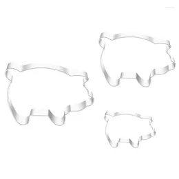 Baking Tools DIY Biscuit Cutters Cookie Moulds Moulds Stainless Steel Material Animal Pig Shaped Gadgets