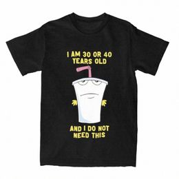 30 Or 40 Aqua Teen Hunger Force ATHF Men Women's T Shirt Funny Tee Shirt Short Sleeve Crew Neck T-Shirt Cott Plus Size P3zx#