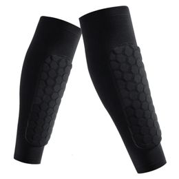 Football Outdoor Sport Leg Guard Soccer Shin Guards Socks Protector Anti-collision Pads Sports Safety Gear 1PC/2PC 240322