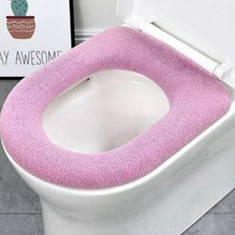 Toilet Seat Covers Waterproof Soft Covertoilet Cushion Sticker Portable Silicone Bathroom Closestool Protector Accessories