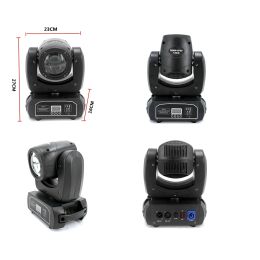 LED 120W Beam Spot Wash Gobo 8 Face Roto Prism Moving Head Super Bright Dj Disco Light Stage