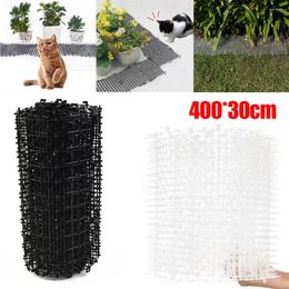 Cat Carriers Garden Scat Mats Repellent Mat Anti-Cat Dog Pest Deterrent Animal Scarer Skewer Mesh Fence Pet Isolation Tools