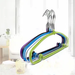 Hangers 15pcs/lot 39.5cm Plastic Anti-skid Coat Hanger With Rough Shoulder And No Trace To Hang The Clothes On Rack