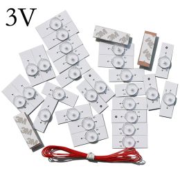 3V 6V SMD Lamp Beads With Optical Lens Fliter for 32-65 Inch LED TV Repair With 2M Cable LED Backlight Strip Accessories