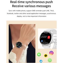 2023 Smartwatch AI Voice Bluetooth Calling Smart Watches For Men Women Blood Pressure Waterproof Watch For Xiaomi Huawei iPhone