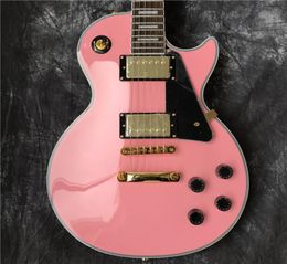 standard custom electric guitar rosewood fingerboard pink guitar1980006