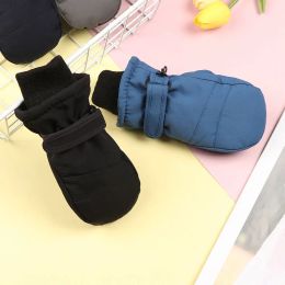 Winter Must Windproof Waterproof Children Kids Snow Snowboard Children Ski Gloves Long-sleeved Mitten Outdoor Riding